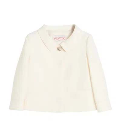 VALENTINO WOOL-SILK COAT