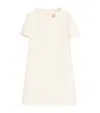 Valentino Kurzes Crepe Couture Kleid Frau Elfenbein 50