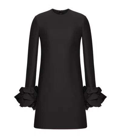 Valentino Crepe Couture Dress In Black