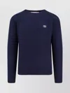 Valentino Shetland Wool Crewneck Jumper With Vlogo Embroidery