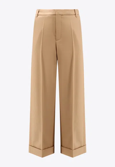 VALENTINO WOOL TAILORED PANTS
