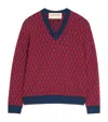 Valentino Wool Toute La V Sweater
