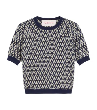 Valentino Ida\n\nshort Sleeved Toute La In Blue