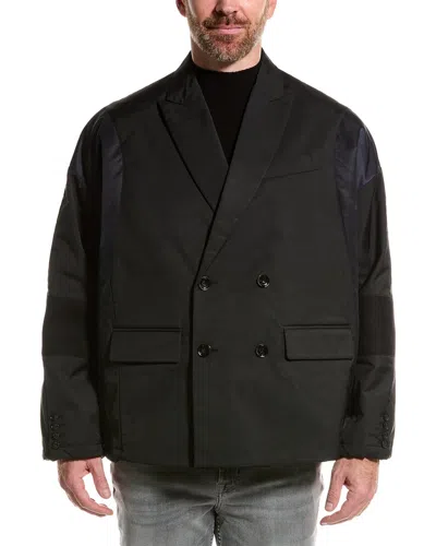VALENTINO VALENTINO WOOL-TRIM JACKET