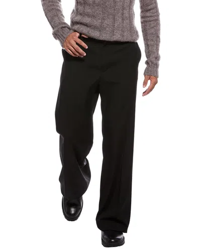 Valentino Wool Trouser In Black