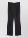 Valentino Black Wool Jeans & Pant In Black
