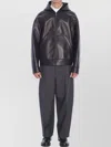 Valentino Wool Trousers With Belt Loops And Pockets In Black