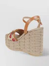 Valentino Natural Logo Wedges