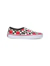 Valentino Garavani And Vans Low-top Trainer In Fabric With Vlogo Checkerboard Print And Polka Dot De In Multi