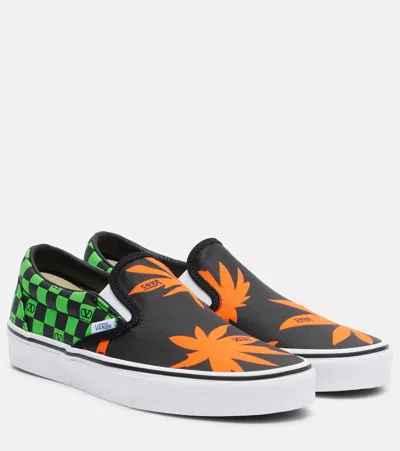 Valentino Garavani Valentino X Vans Checkboard Detailed Sneakers In Multi