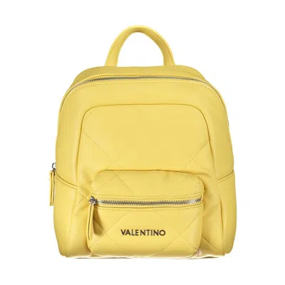 Valentino Garavani Back Pack  Yellows Leather Valentino Yellow Leather Medium Rockstud Backpack Valentino  main image 3