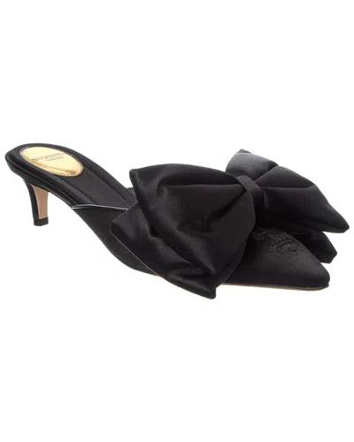 Valentino Garavani Valentino Yolande 45 Satin Mule In Animal Print