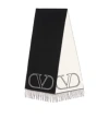 Valentino Yoni Scarf In Black