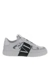 Valentino Low-top Calfskin Vl7n Sneaker In Beige