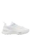Valentino Men's True Act Mesh And Leather Runner Sneakers In White
