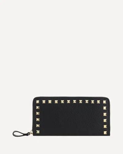 Valentino Garavani Small Leather Goods In 0no Nero