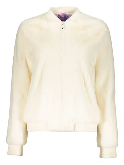 Valentino Zip-fastening Jacket In Neutral