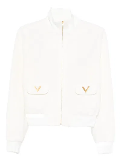 VALENTINO ZIP-FRONT SWEATSHIRT