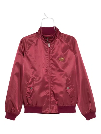 Valentino Zip-up Bomber Jacket In Red