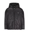 VALENTINO ZIP-UP DRAWSTRING PADDED COAT