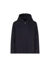 Valentino Zip-up Reversible Jacket In Blue