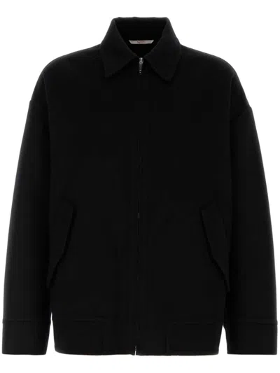 Valentino Garavani Jackets In Black