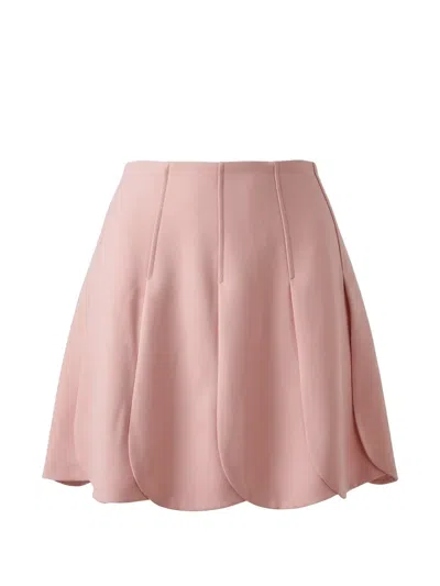 Valentino Zip-fastening Skirt In Pink