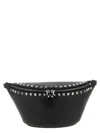 Valentino Pebbled Stud Leather Belt Bag