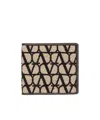 Valentino Toile Iconographe-print Wallet In Black