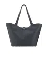 Valentino Shoulder Bag With Studded Detailing And Metal Hardware In No