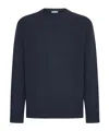 Valentino Stud Embellished Crewneck Jumper In Black