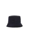 Valentino Toile Iconographe Dropped Narrow Brim Bucket Hat In Black