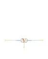 Valentino Rhinestone-embellished Gold Chain Belt In Nude