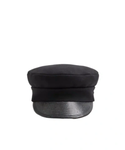 Valentino Garavani Valentino Vlogo Signature Hat In Black