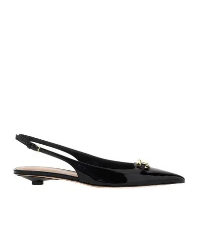 VALENTINO GARAVANI VALENTINO	VLOGO SIGNATURE POINTED TOE BALLERINA SHOES