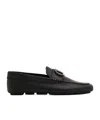 Valentino Garavani Valentino Vlogo Signature Slip-on Loafers In Black