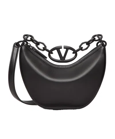 VALENTINO GARAVANI VALENTINO	VLOGO SIGNATURE ZIP-UP MINI SHOULDER BAG