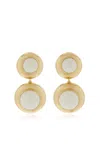 Valére Eclipse 22k Gold-plated Earrings