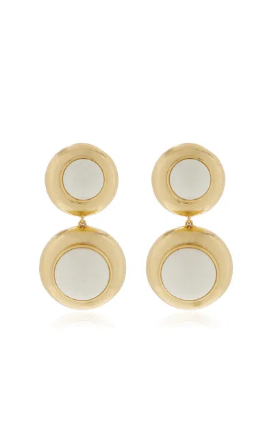 Valére Eclipse 22k Gold-plated Earrings