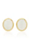 Valére Linda Silver; 24k Gold-plated Earrings