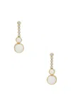 Valére Night Earrings In White