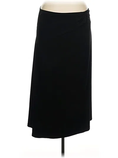 Pre-owned Valerie Bertinelli Casual Skirt In Black