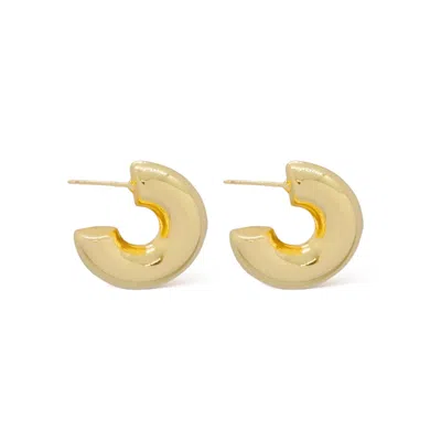 Valerie Chic Women's Gold Chunky Stud Earrings