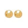 Valerie Chic Women's Seashell Hoop Earrings 18k Gold