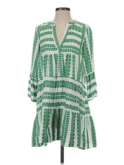 Pre-owned Valerie Khalfon Casual Dress In Green