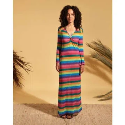 Valerie Khalfon Revlon Dress Dress In Multi