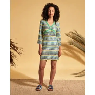 Valerie Khalfon Skyros Kaftan In Multi