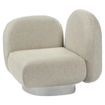 Pre-owned Valerie Objects Contemporary Lounge Chair 'assemble' By Destroyers/builders, Sand In Brown