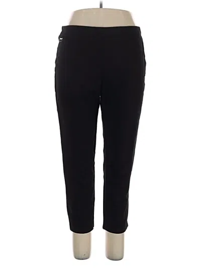 Pre-owned Valerie Stevens Active Pants In Black