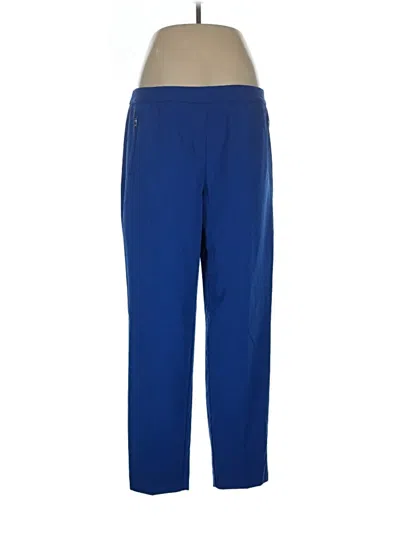 Pre-owned Valerie Stevens Active Pants In Blue
